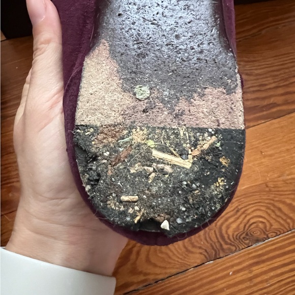 Authentic Gucci Viola Purple Suede Flats with Black Velvet Bow Size 38 - Picture 13 of 15